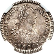 1 Real - Carlos IV obverse image