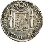 2 Reales - Carlos IV, Colombia, 1792-1798 reverse image