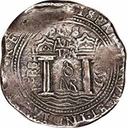 8 Reales - Felipe IV, Colombia, 1651-1667 reverse image