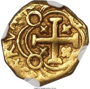 1 Escudo - Felipe V reverse image