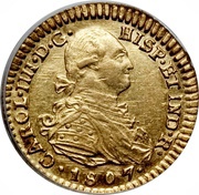 1 Escudo - Carlos IV obverse image