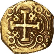 2 Escudos, Colombia, 1747-1756 reverse image