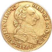 2 Escudos - Carlos III obverse image