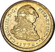 2 Escudos - Carlos III obverse image