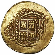 8 Escudos - Felipe V obverse image