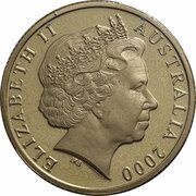 1 Dollar - Elizabeth II 4th Portrait - Mob of Roos obverse image