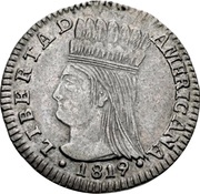 1 Real United Provinces of Nueva Granada reverse image