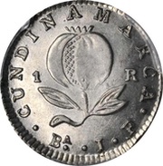 1 Real Pre-republican - Republic of Colombia obverse image