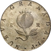 8 Reales United Provinces of Nueva Granada obverse image