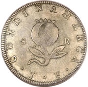 8 Reales Republic of Colombia obverse image