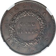 8 Reales Pattern reverse image