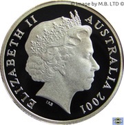 1 Dollar - Elizabeth II 4th Portrait - Army Anniversary Silver Proof obverse image