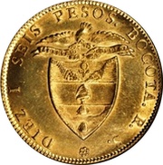 16 Pesos reverse image