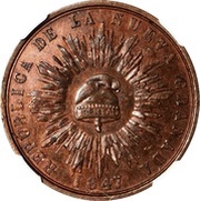 1 Décimo de Real obverse image