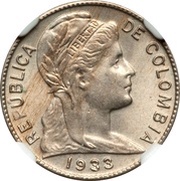 1 Centavo Liberty obverse image