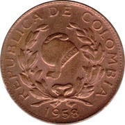 1 Centavo Phrygian Cap obverse image