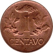 1 Centavo Phrygian Cap reverse image