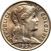 2 Centavos obverse image