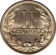 2 Centavos reverse image