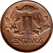 2 Centavos reverse image