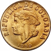 2 Centavos Continuous legend obverse image