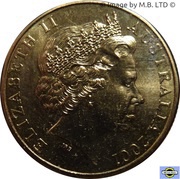 1 Dollar - Elizabeth II 4th Portrait - Federation - Australia obverse image
