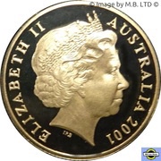 1 Dollar - Elizabeth II 4th Portrait - Federation Coloured Proof obverse image
