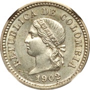 5 Centavos Cornucopias obverse image