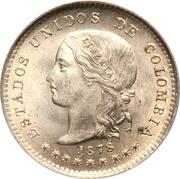 10 Centavos Cornucopias; Silver 0.835 obverse image