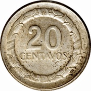 20 Centavos reverse image
