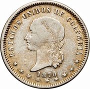 5 Décimos obverse image