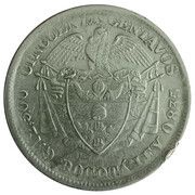 50 Centavos reverse image