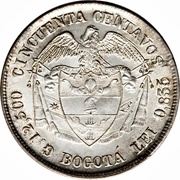 50 Centavos reverse image