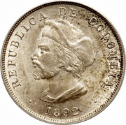 50 Centavos Discovery of America obverse image
