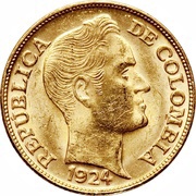 5 Pesos obverse image