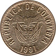 5 Pesos obverse image