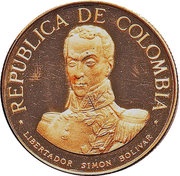 100 Pesos Battle of Boyaca obverse image