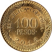 100 Pesos obverse image