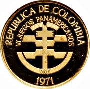 300 Pesos Pan American Games obverse image