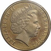 1 Dollar - Elizabeth II 4th Portrait - Year of the Outback - Coloured Proof obverse image