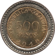 500 Pesos obverse image