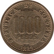 1000 Pesos obverse image