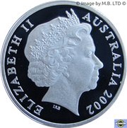 1 Dollar - Elizabeth II 4th Portrait - Year of the Outback - Silver Proof obverse image