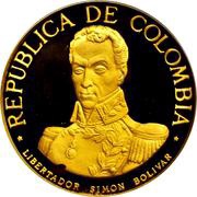 1500 Pesos Battle of Boyaca obverse image