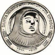 5000 Pesos Laura Montoya, Colombia, 2015 reverse image