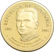 50 000 Pesos Mariano Ospina Perez obverse image