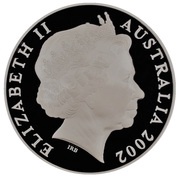 1 Dollar - Elizabeth II 4th Portrait - Melbourne Mint obverse image