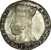 ½ Real Pre-republican - Cundinamarca, Colombia, 1814 reverse image