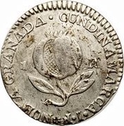 1 Real Pre-republican - Cundinamarca, Colombia, 1813-1816 reverse image