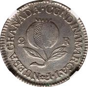 2 Reales Pre-republican - Cundinamarca obverse image